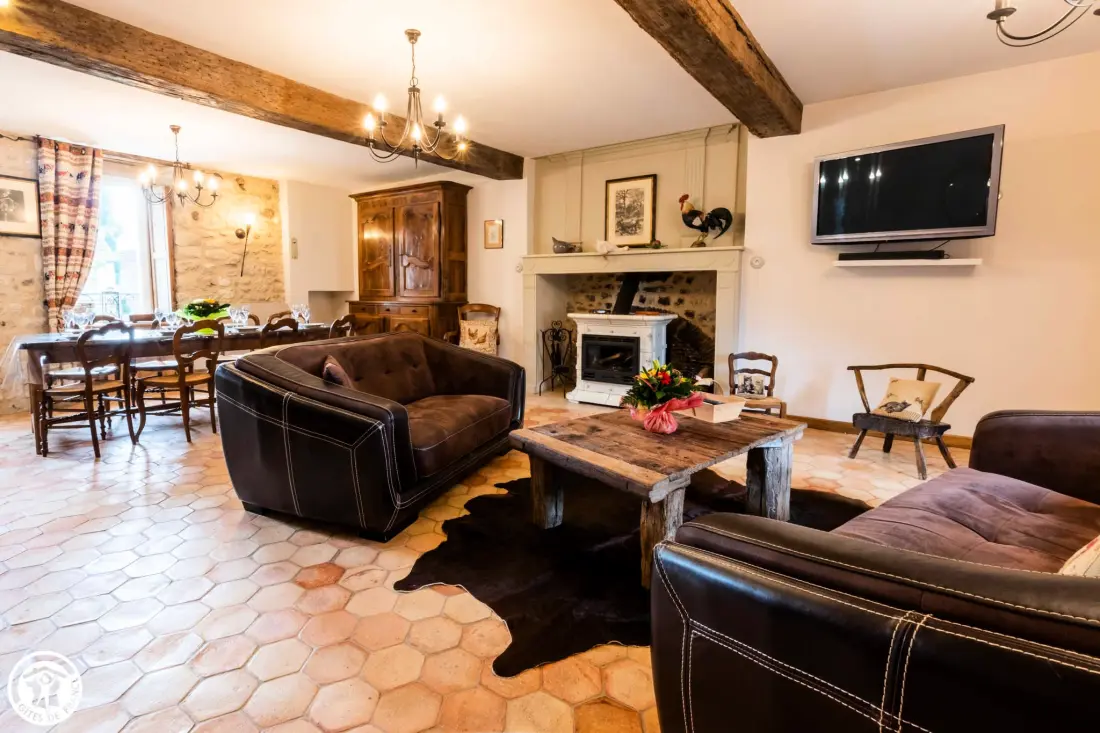 Gîte de France La croix joly - 15 pers 5 épis
