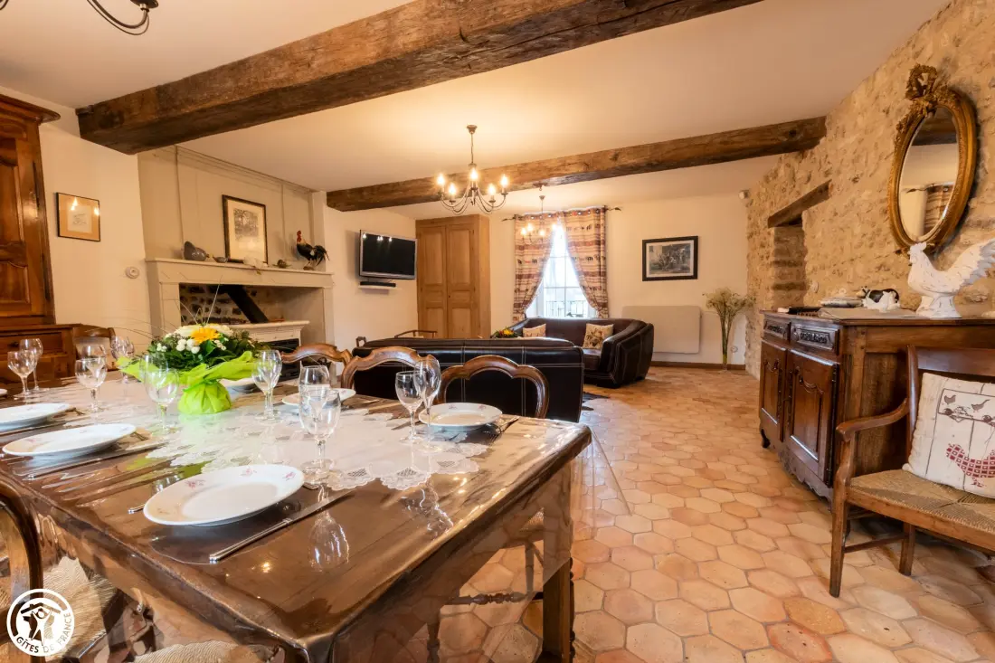 Gîte de France La croix joly - 15 pers 5 épis