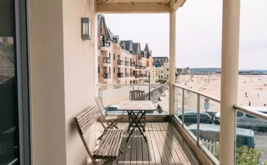 Bel Appt 90m² En Front De Mer