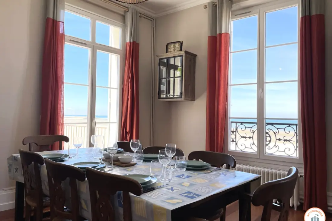 ⚓ Roches Normandes - Terrasse Vue Mer Et Plage