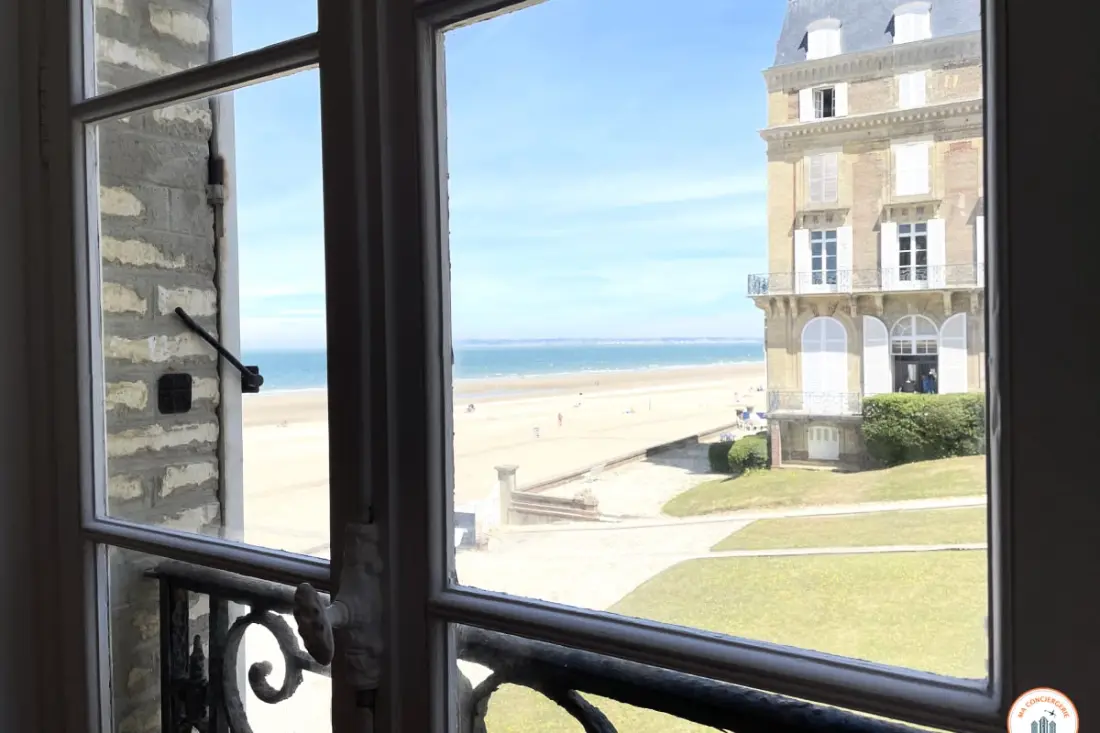 ⚓ Roches Normandes - Terrasse Vue Mer Et Plage