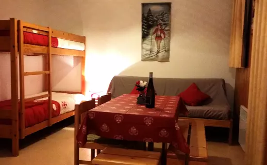 Studio 4 pers pied des pistes