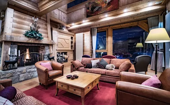 Chalet exclusif 12 pers. skis aux pieds