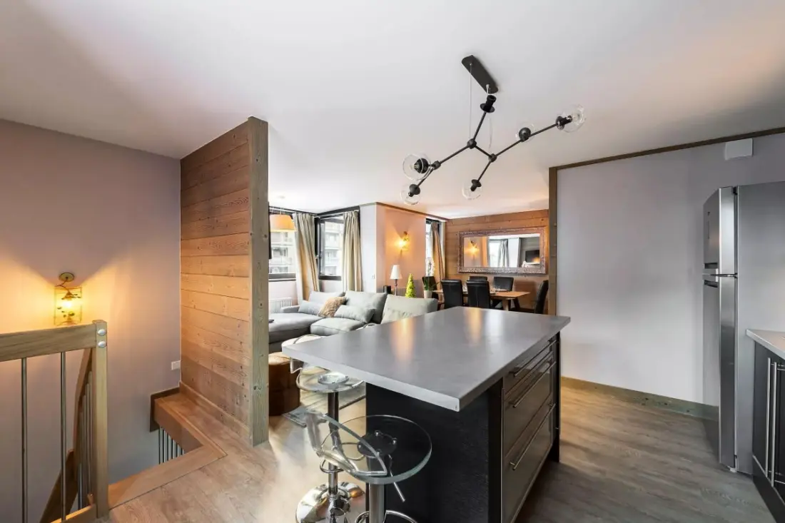 Solaise 202, Superbe Appartement Rénové Au Coeur De Val D'isère.