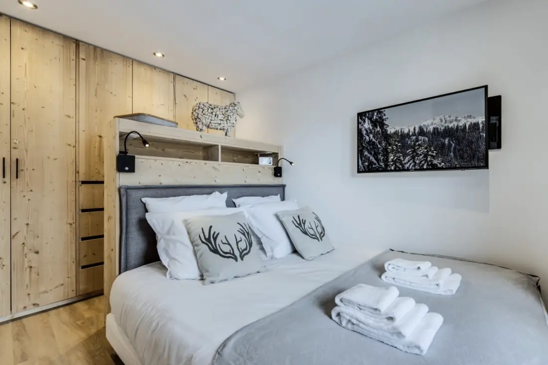 Val219: Cozy Skis Aux Pieds Avec Vue Montagne