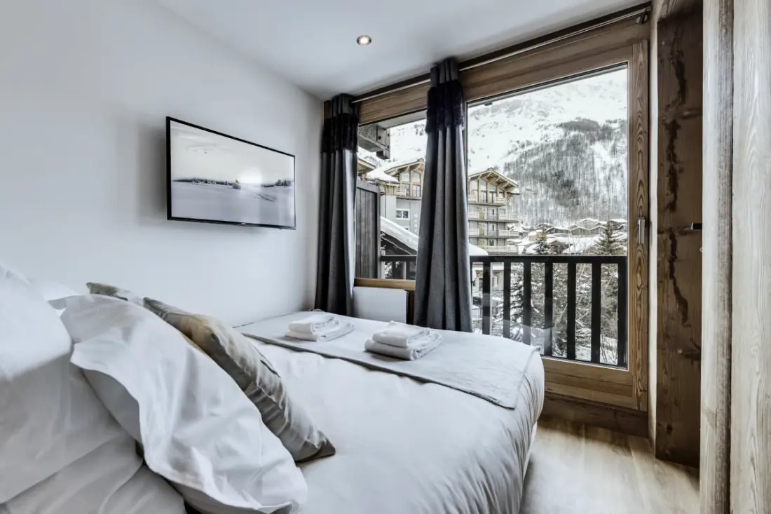 Val219: Cozy Skis Aux Pieds Avec Vue Montagne