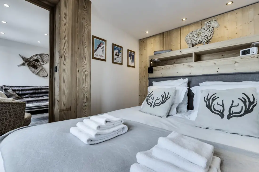 Val219: Cozy Skis Aux Pieds Avec Vue Montagne