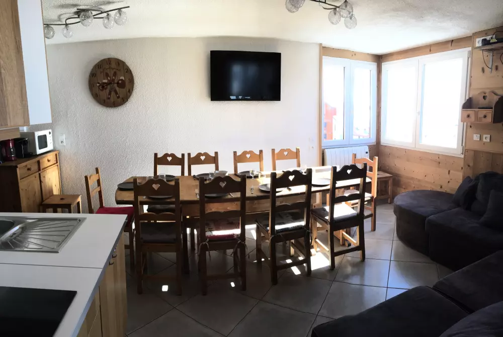 Appartement vue sur les pistes à Val Thorens