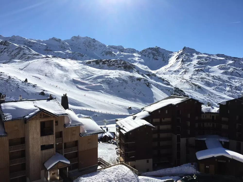 Appartement vue sur les pistes à Val Thorens