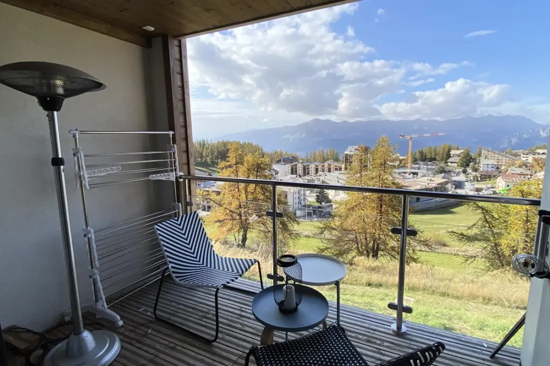 06ci : Bel Appartement T2 Avec Terrasse - Valberg