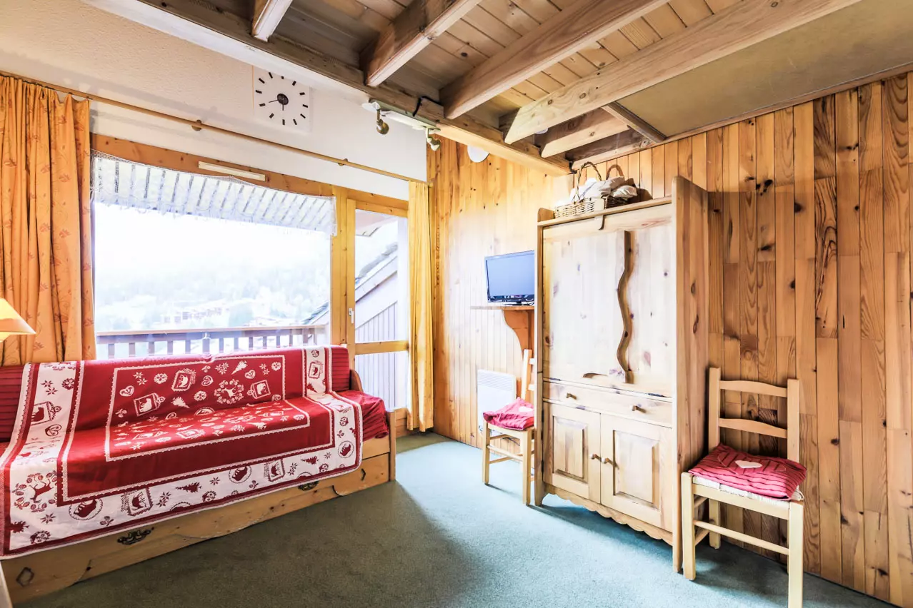 Studio skis aux pieds avec mezzanine proche ESF - Maeva Particuliers