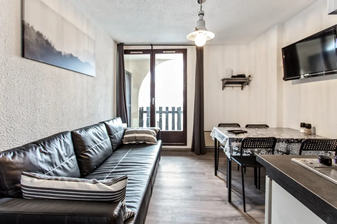 Studio 4 personnes avec terrasse vue montagne à Vars