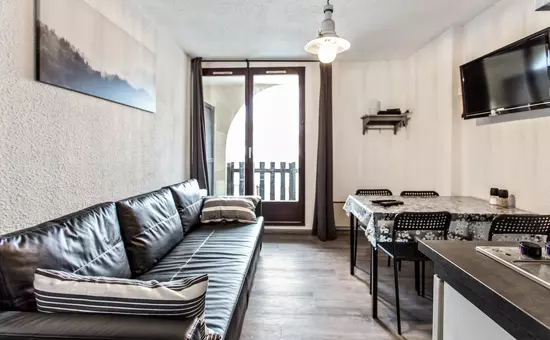 Studio 4 personnes avec terrasse vue montagne à Vars