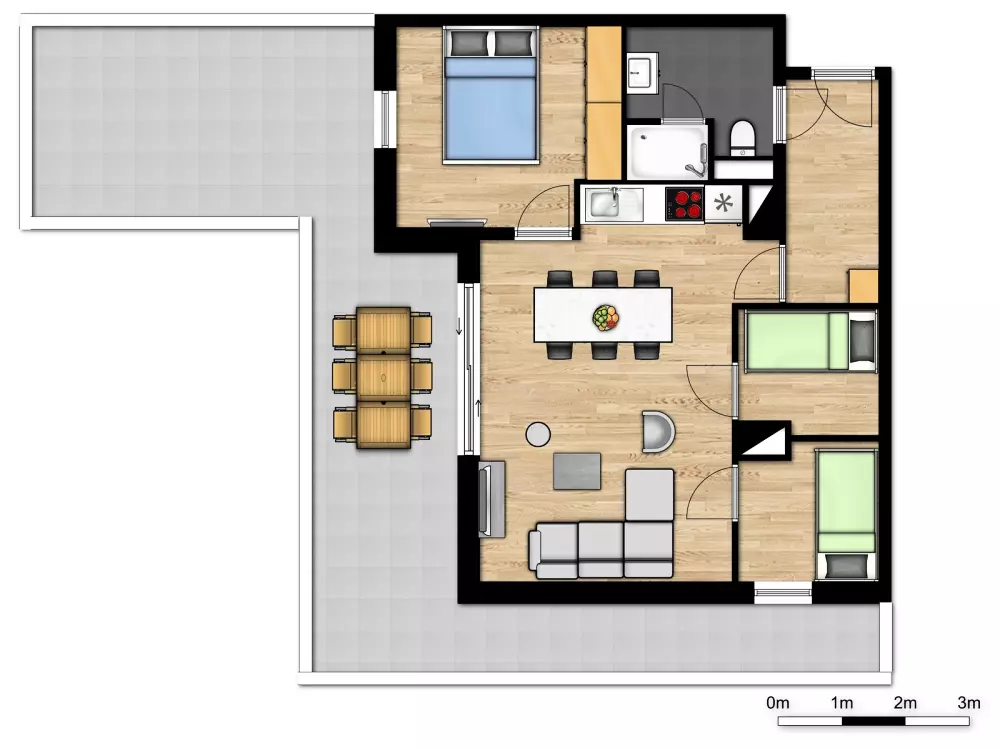 Evancy : Les Jardins d'Azur