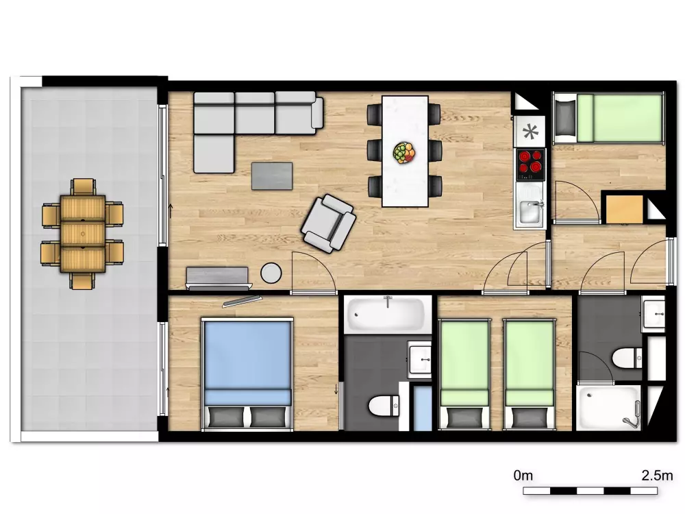 Evancy : Les Jardins d'Azur