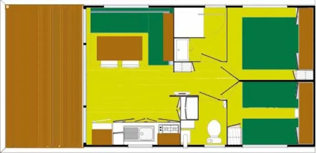 Camping Ushuaïa Villages La Chesnays 4 étoiles★★★★