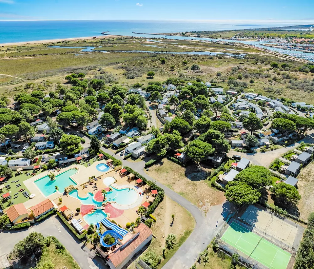 Camping Les Mûriers 41 étoiles★ - Plage