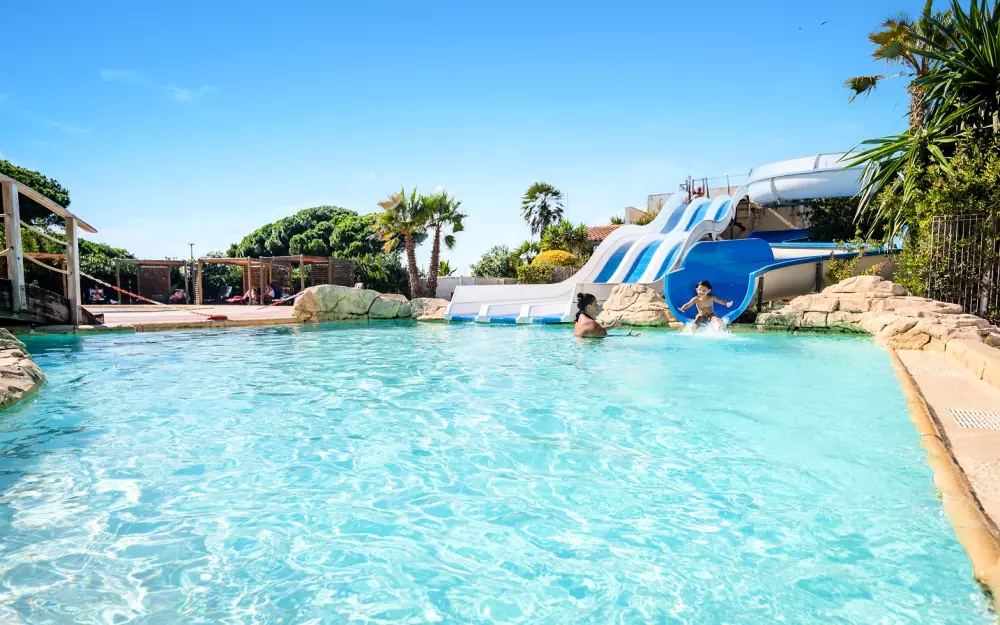 Camping Les Mûriers 41 étoiles★ - Plage