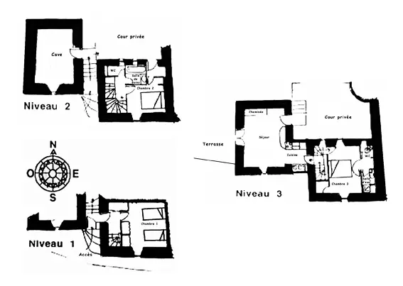 Gîte de France Gîte 6/8 pers à loubreyrou 3 épis