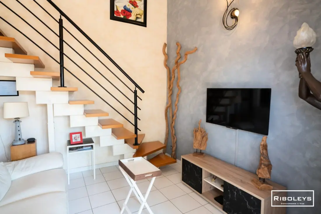 Charmante Maison Climatisée à 500m De La Plage