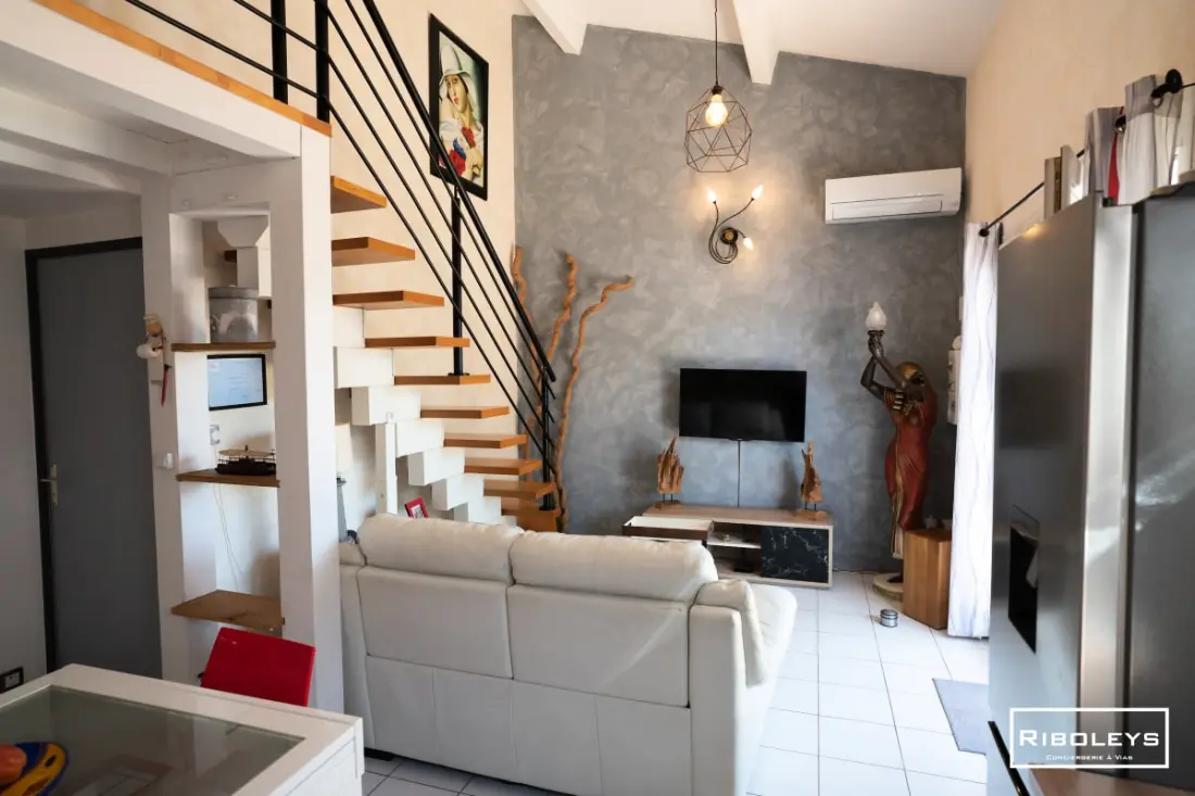 Charmante Maison Climatisée à 500m De La Plage
