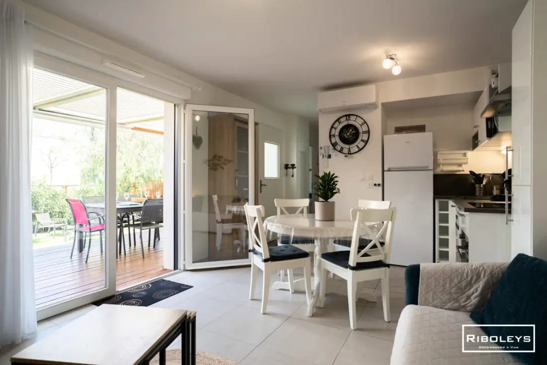 Riboleys - Villa T3 à 400m De La Mer Avec Piscine