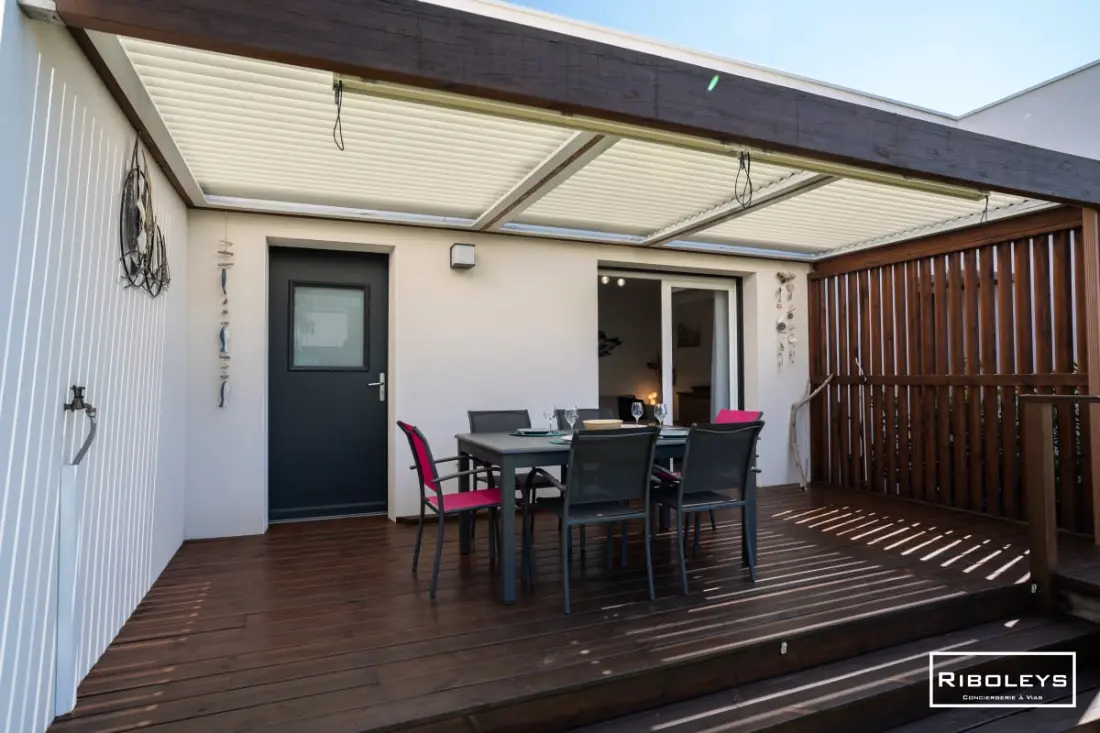 Riboleys - Villa T3 à 400m De La Mer Avec Piscine