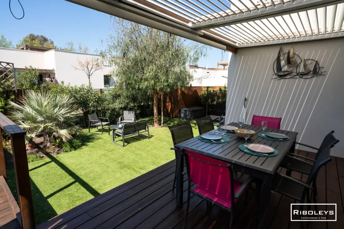 Riboleys - Villa T3 à 400m De La Mer Avec Piscine