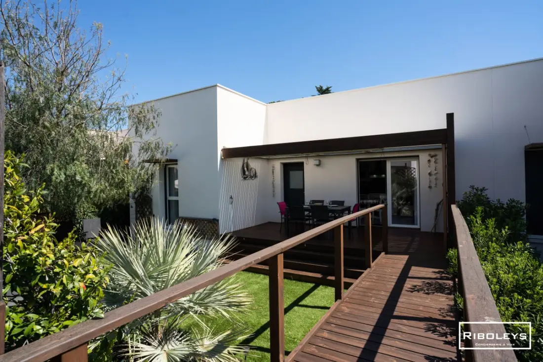 Riboleys - Villa T3 à 400m De La Mer Avec Piscine