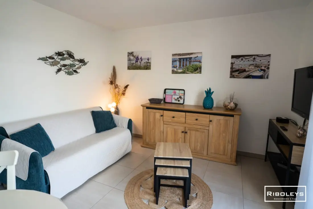 Riboleys - Villa T3 à 400m De La Mer Avec Piscine