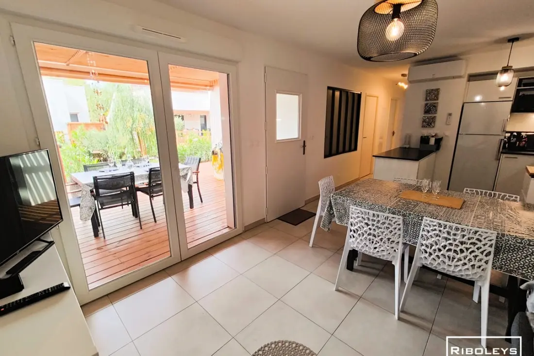 Riboleys - Villa T3 Climatisée Avec Piscine