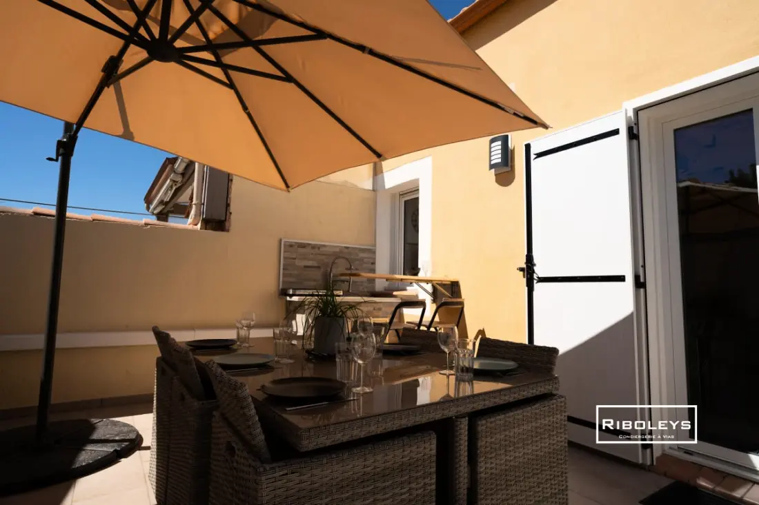 Riboleys - Maison Climatisée, Wifi à 600m De La Mer
