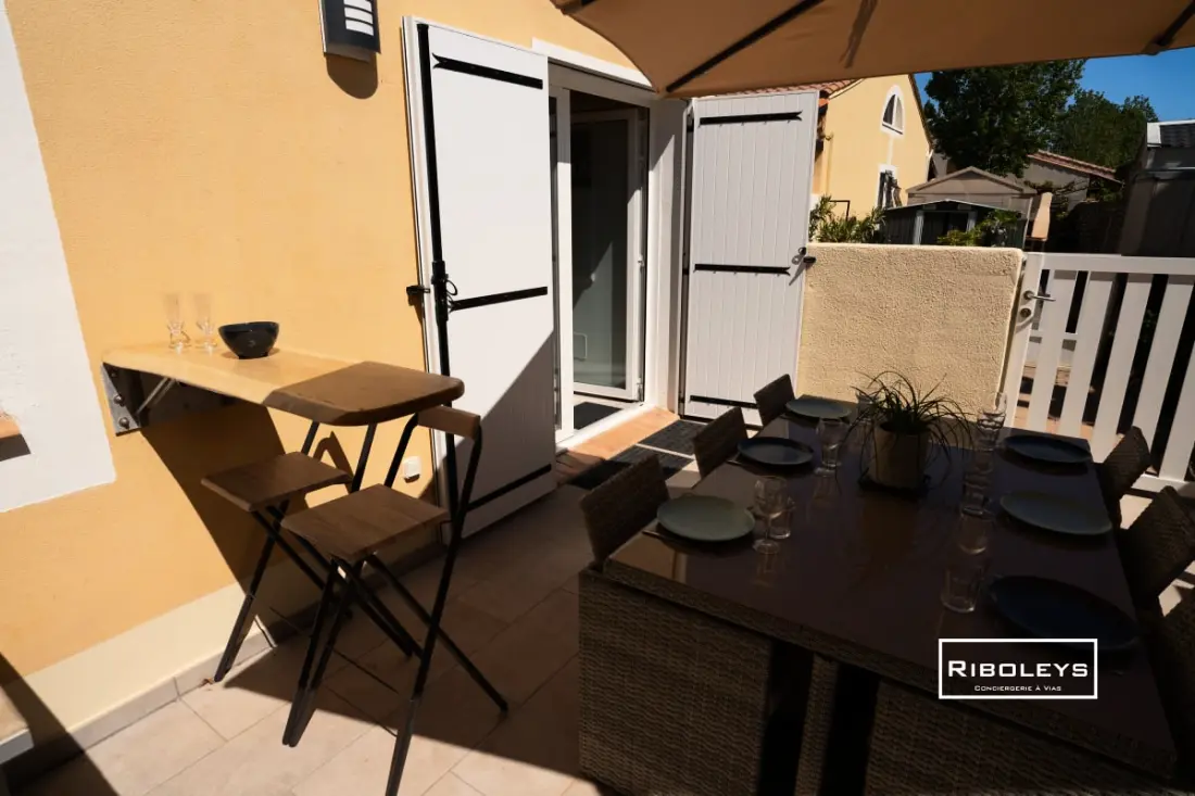 Riboleys - Maison Climatisée, Wifi à 600m De La Mer