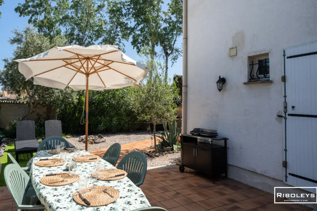 Riboleys - Maison Climatisée à 550m De La Mer