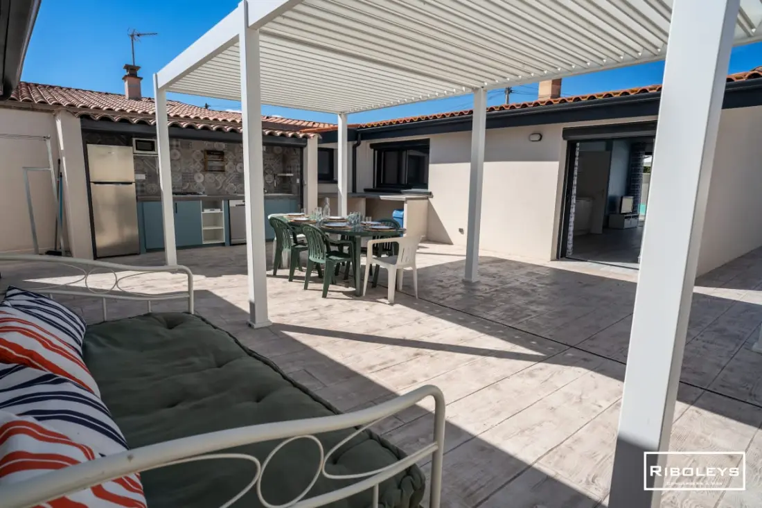 Riboleys - Villa 10 Personnes Avec Piscine Privée à 200m De La Mer