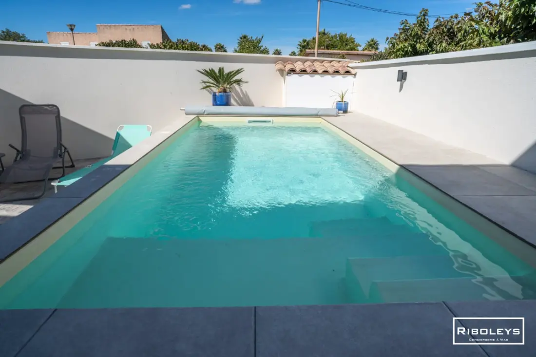 Riboleys - Villa 10 Personnes Avec Piscine Privée à 200m De La Mer