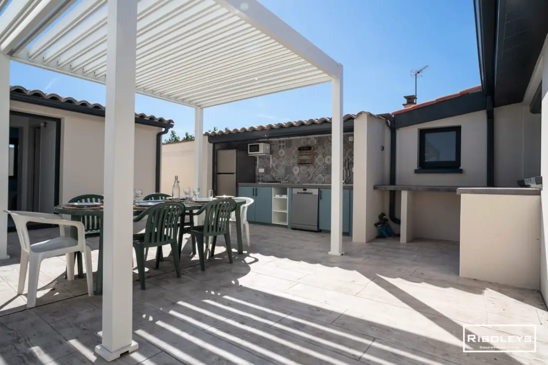 Riboleys - Villa 10 Personnes Avec Piscine Privée à 200m De La Mer
