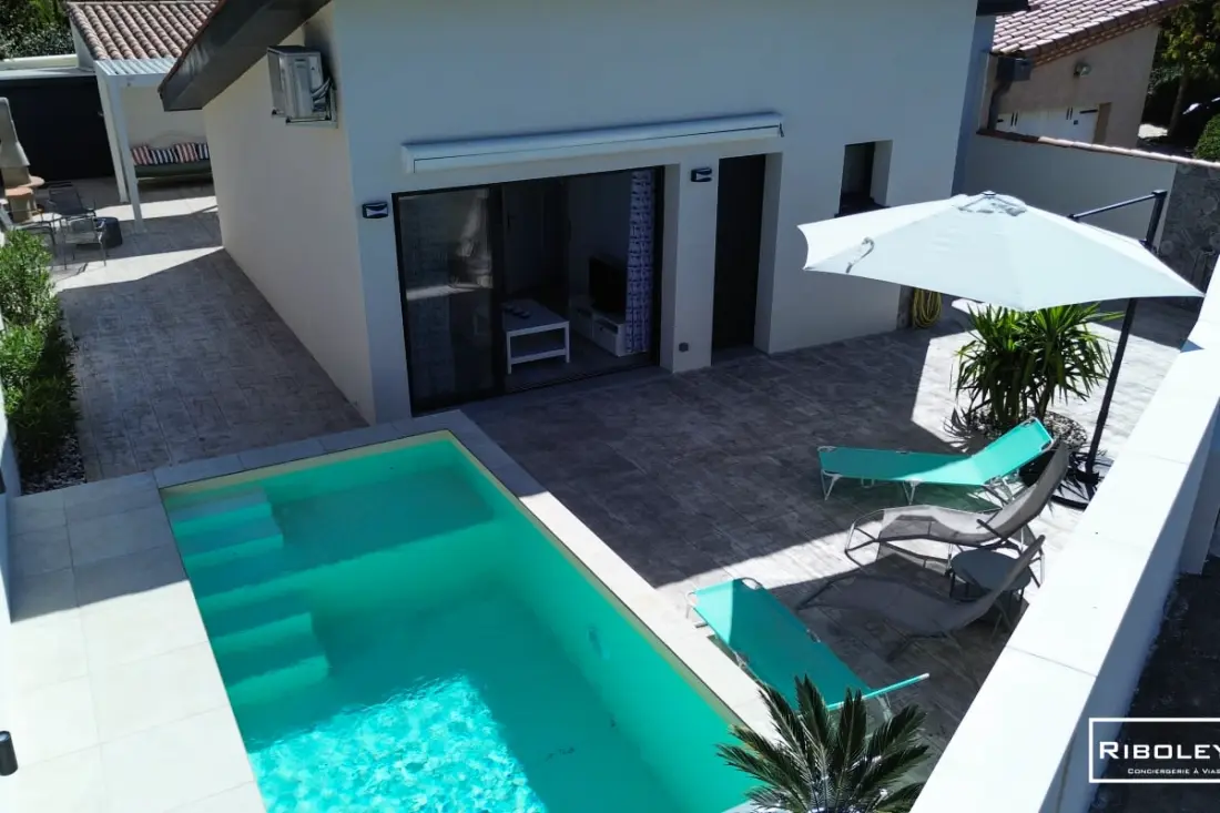 Riboleys - Villa 10 Personnes Avec Piscine Privée à 200m De La Mer