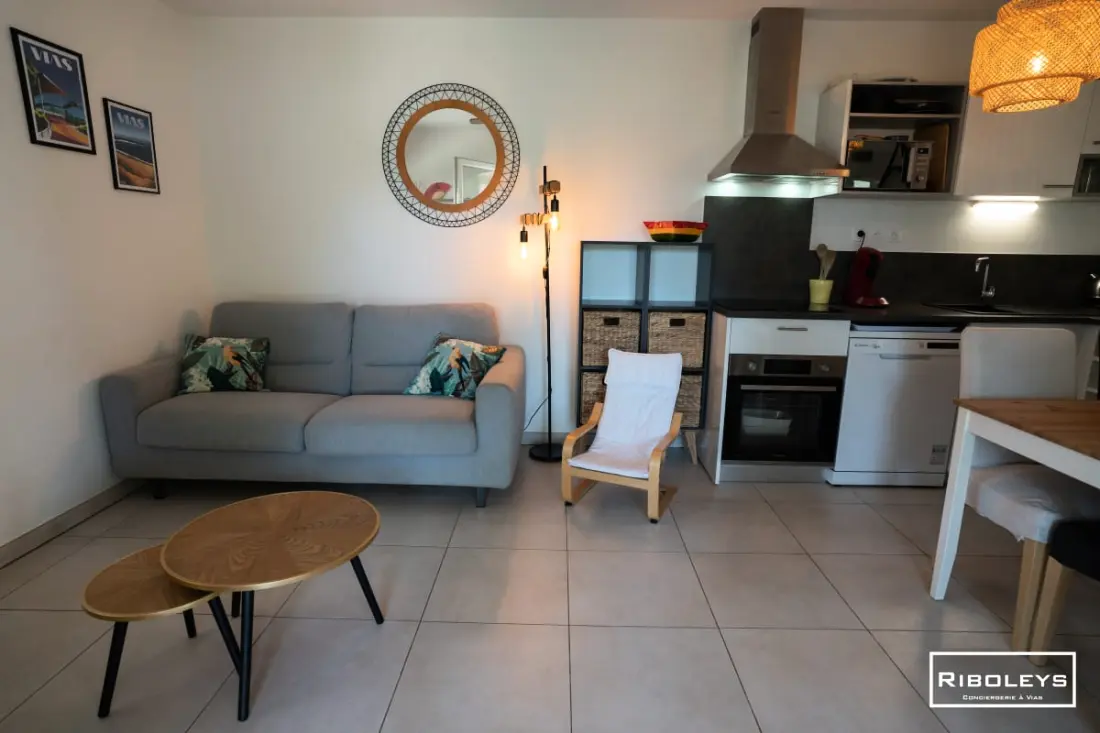 Riboleys - Villa T3 à 400m De La Mer Avec Piscine