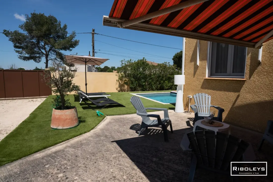 Riboleys – Villa Plain-pied Avec Piscine Et Clim