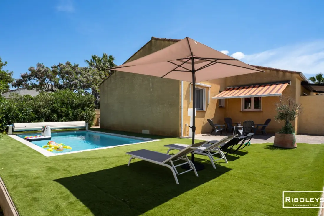 Riboleys – Villa Plain-pied Avec Piscine Et Clim