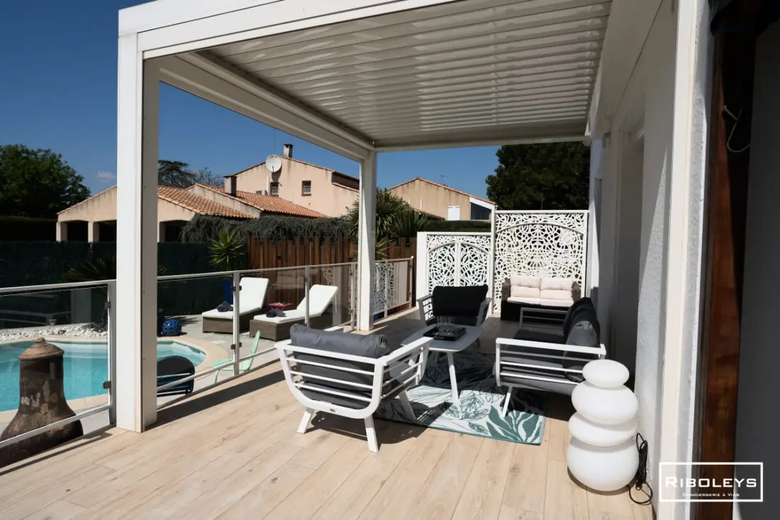 Riboleys - Villa T4bis Climatisée Avec Piscine