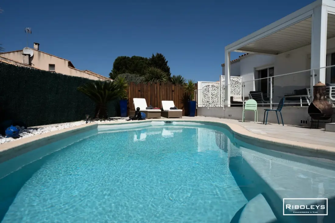 Riboleys - Villa T4bis Climatisée Avec Piscine