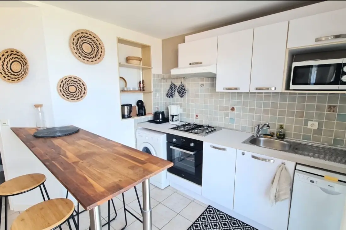 Appartement Avec Terrasse Et Vue à 360° Sur La Mer