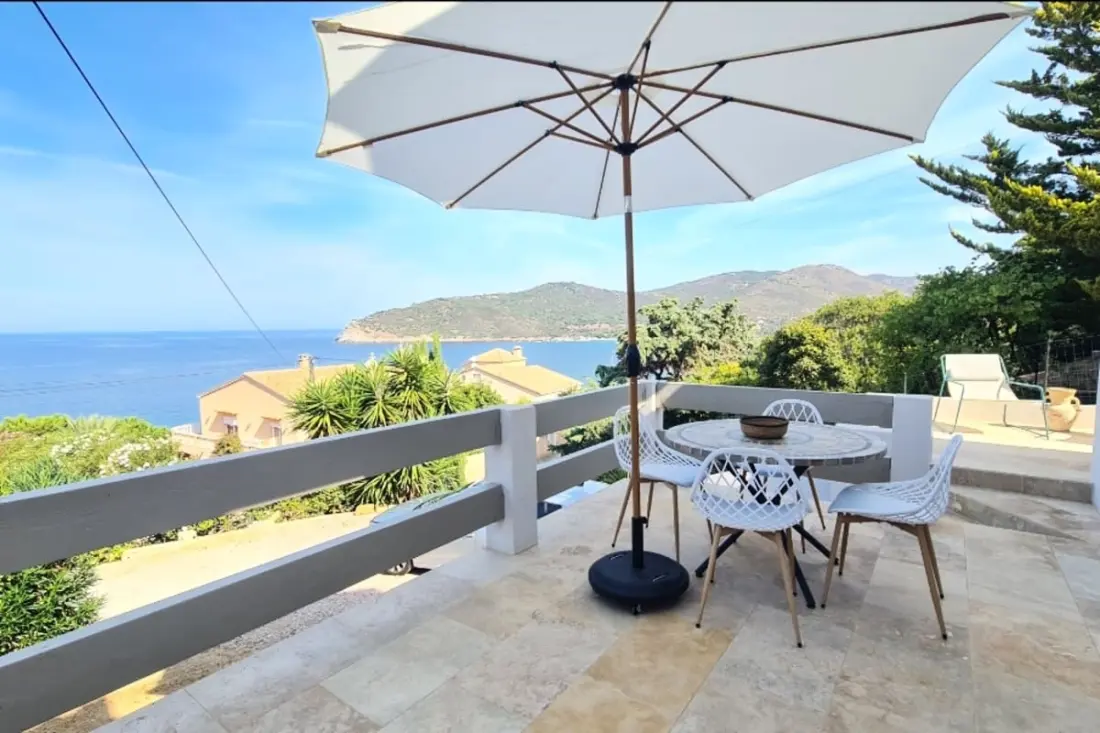 Appartement Avec Terrasse Et Vue à 360° Sur La Mer