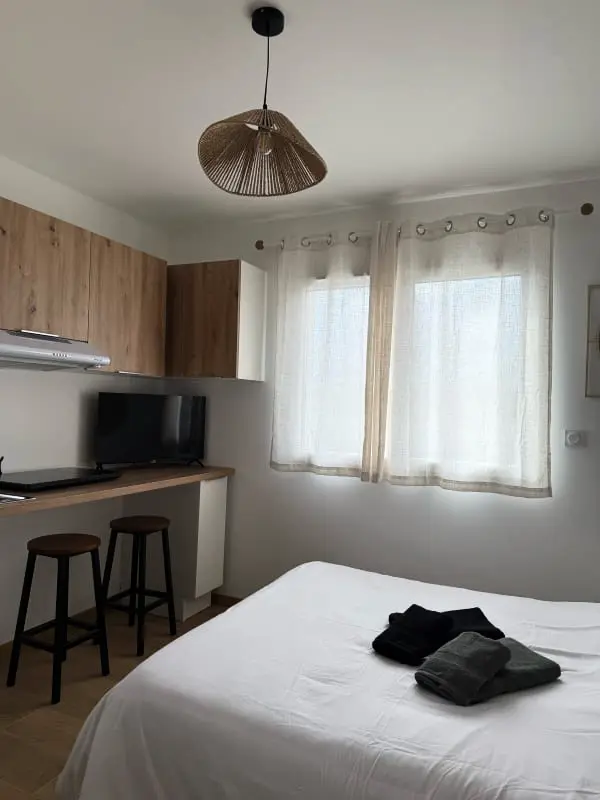 Résidence Studio Moderne Climatisé – 20 Min Bordeaux