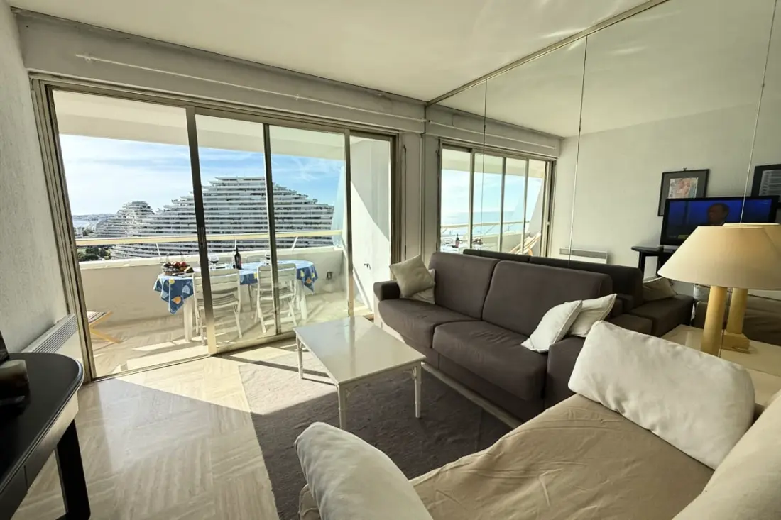 06dj - Appartement Vue Mer 4 Pers - Terrasse