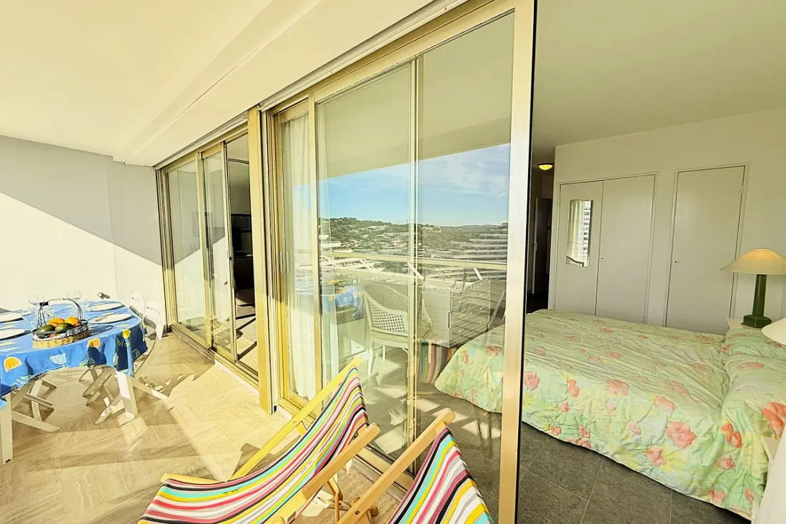 06dj - Appartement Vue Mer 4 Pers - Terrasse