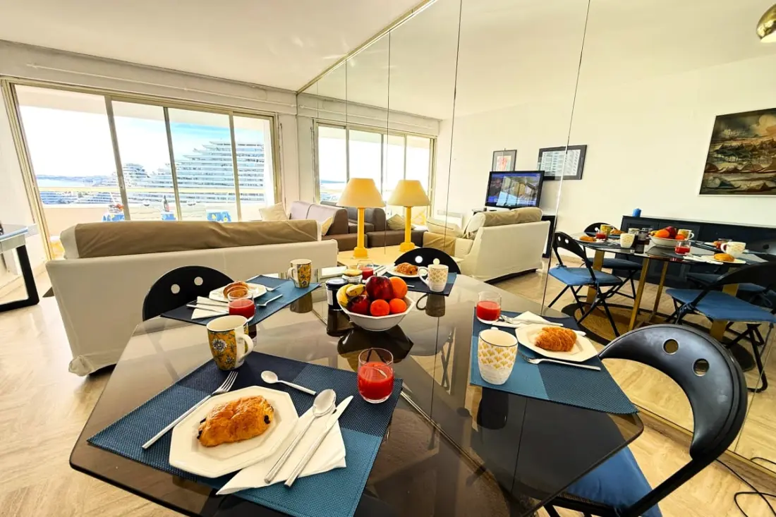 06dj - Appartement Vue Mer 4 Pers - Terrasse