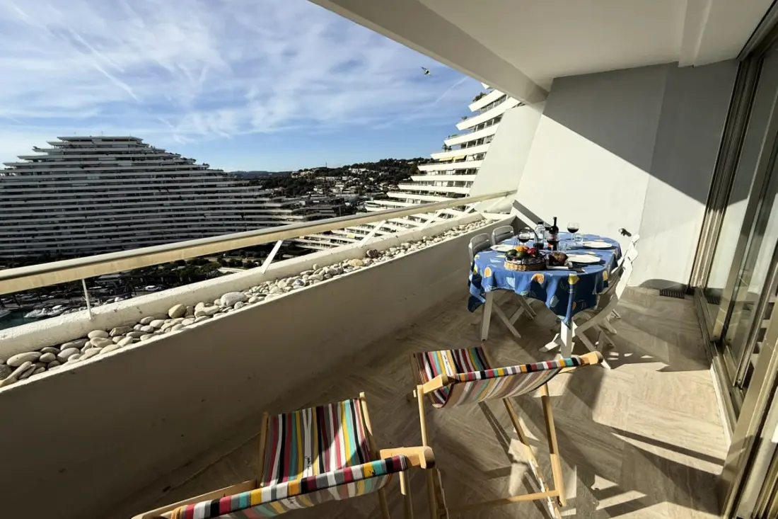 06dj - Appartement Vue Mer 4 Pers - Terrasse